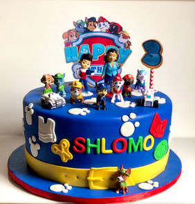 Kosher birthday cake for boys by Au Bon Cake in Miami Beach — photo 1