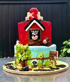 Kosher birthday cake for boys by Au Bon Cake in Miami Beach — photo 6