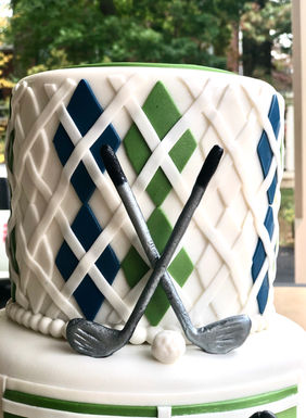 Kosher celebration cake for him by Au Bon Cake in Miami Beach — photo 3