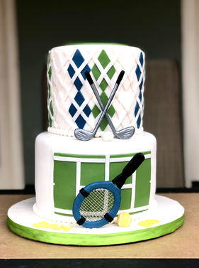 Kosher celebration cake for him by Au Bon Cake in Miami Beach — photo 4