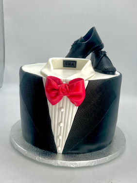 Kosher celebration cake for him by Au Bon Cake in Miami Beach — photo 5