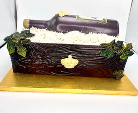 Kosher celebration cake for him by Au Bon Cake in Miami Beach — photo 8
