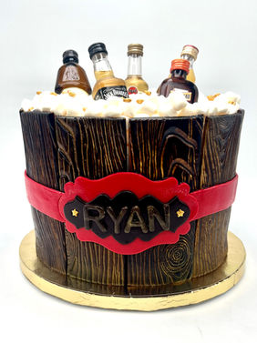 Kosher celebration cake for him by Au Bon Cake in Miami Beach — photo 9