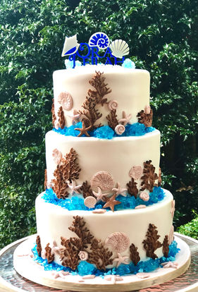 Kosher themed party cake by Au Bon Cake in Miami Beach — photo 8